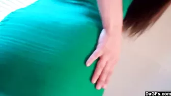 Любительское соло с онанирующей вдовой