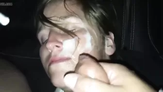 Сперма в подборке льется на красивые мордашки девушек